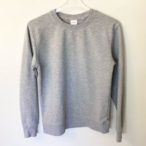 Kotn Essential Crewneck Pullover Sweatshirt - Gray - XS